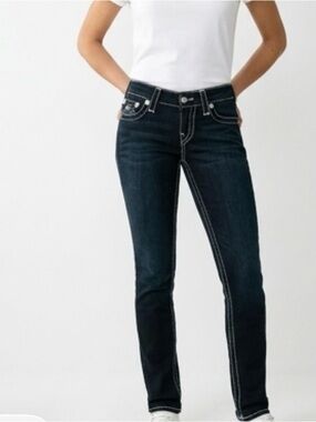 True Religion Black Skinny Jeans - Mint Condition!